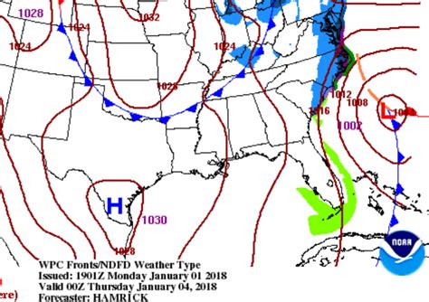 Hurricane Harbor: Southern Snow? Florida Snow? Winter Weather .. Low Forms.... Moves UP the ...