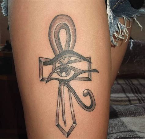 Egyptian Tattoo Symbols And Their Meanings - 1000 Geometric Tattoos ... | Egyptian tattoo, Ankh ...