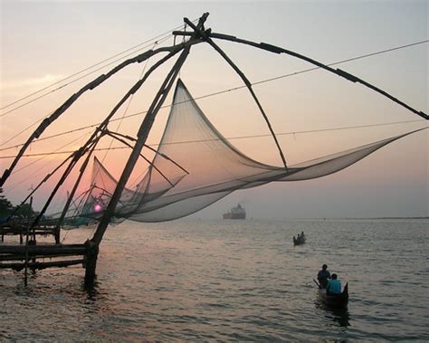 Chinese Fishing Nets at Sunset | Taken February 2006 at Koch… | Flickr