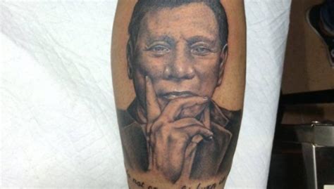 #SPOTTED: Duterte Tattoo!