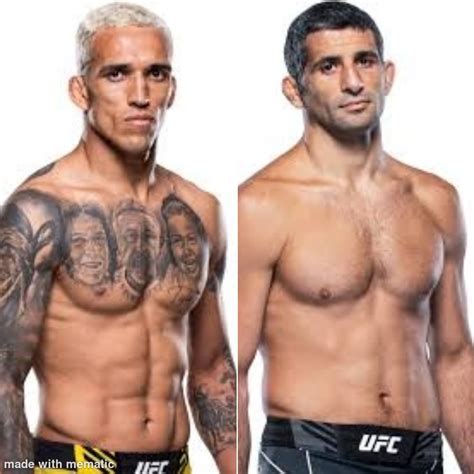 My 2023 lightweight lineup what are yours? : r/ufc