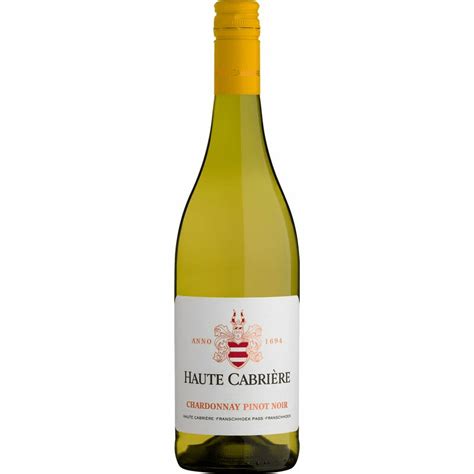 Haute Cabrière Chardonnay / Pinot Noir (6x750ML) – Prestons Liquor Stores