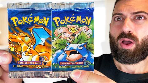 $40,000 1st Edition Pokemon Card Packs Were Opened... - YouTube