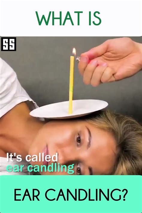 Ear Wax Candling | Ear candling, Ear wax candle, Earwax candle
