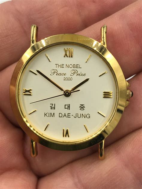 The Nobel Peace Prize 2000 The Watch of President Kim Dae Jung Very Rare Working | eBay