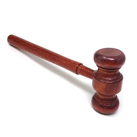 Buy Honbay 1PCS Wooden Judge Hammer Judge Gavel Costume Accessory ...