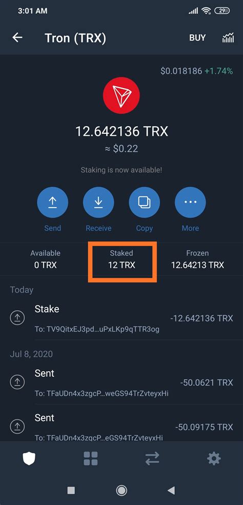 How to stake trx on trust wallet? - English - Trust Wallet