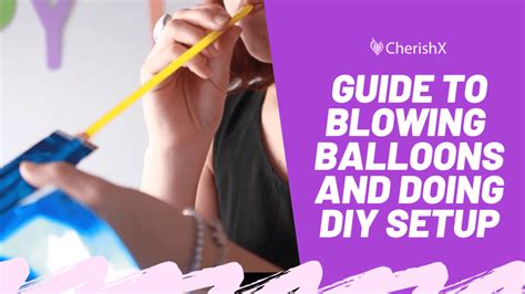 How to Inflate / Deflate your Balloons and Setup your DIY Balloon ...