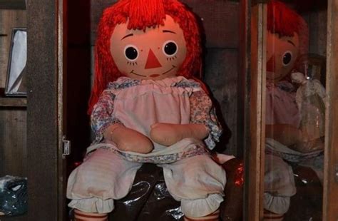 The real Annabelle doll referenced in The Conjuring. : pics