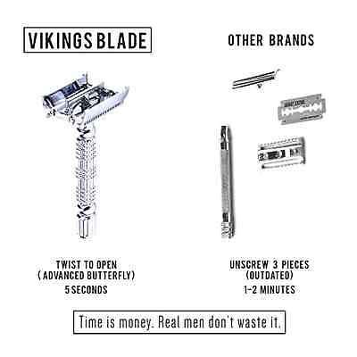 Old school shaving: The Vikings Blade by Julian Vue - One of the Most Sought Razors