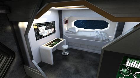 Spaceship Crew Room | 3D Models and 3D Software by Daz 3D | Spaceship ...