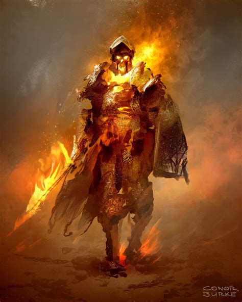 Fantasy Fire Warrior