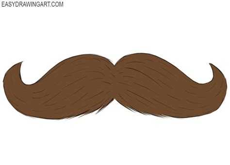 How To Draw A Moustache Step By Step at Drawing Tutorials