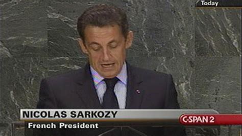 French President Speech | September 25, 2007 | C-SPAN.org