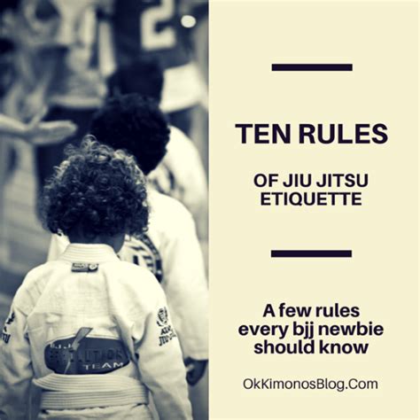 10 Jiu Jitsu Etiquette Rules Every BJJ Newbie Should Know | Jiu jitsu ...