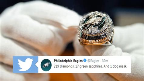 The Eagles received their Super Bowl rings and the details are ...