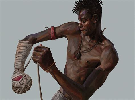 Young Nigerian Dambe Fighter. :: Behance