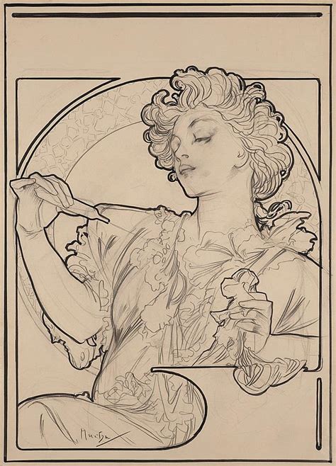 Alphonse MUCHA (Ivančice 1860 - Prague 1939)-N/A