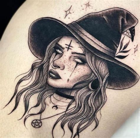 Witchy Woman by Hayley at Occult Tattoo in Worthing, UK! : tattoos | Occult tattoo, Witchcraft ...