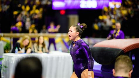 GYMNASTICS: LSU Seniors Finnegan, Kelley Earn SEC Gymnast and Specialist Honors | WGNO