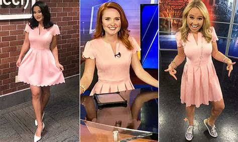 Female news anchors wear same $20 Amazon dress on air | Daily Mail Online