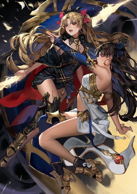 Ereshkigal & Ishtar : FGOfanart | Arte, Anime