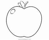 32 Apple Coloring Pages Ideas  apple coloring sketch template