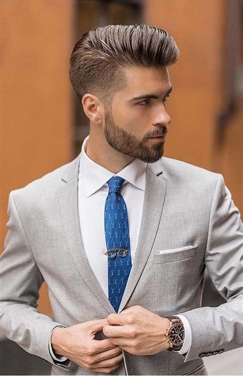 18+ First Class Men Suit Hairstyle