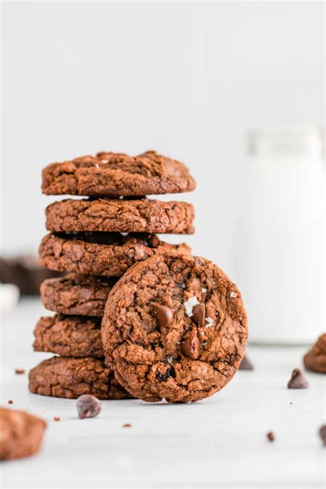 Brownie Mix Cookies - Nutmeg Nanny