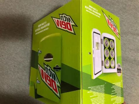 Mountain Dew Mini Fridge 6 Can Green Pop