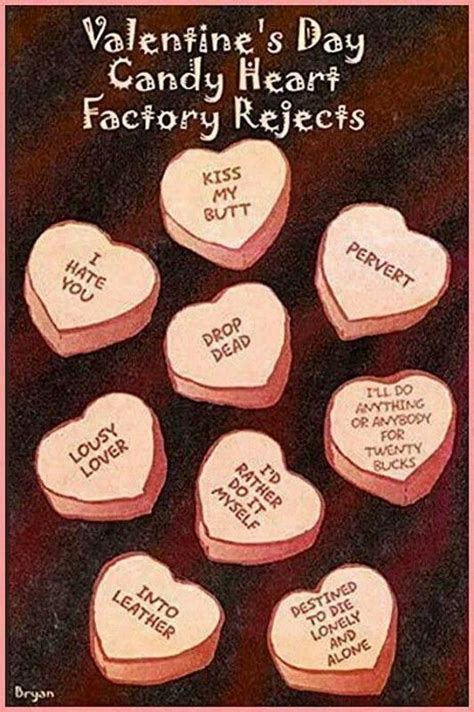 Funny Valentines Heart Candy Sayings at Lillie Baker blog