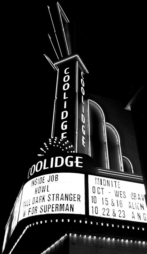 Coolidge Corner Theater | The marquee sign showing upcoming … | Flickr