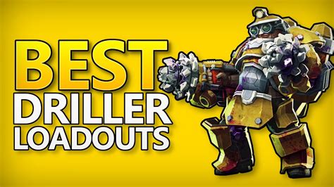 Deep Rock Galactic | The Driller - Best Loadouts, Perks, and Weapons - YouTube