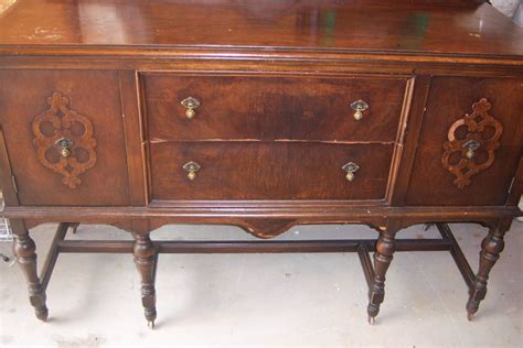 Antique Buffet Wood Sideboard Cabinet Hutch Tradition - vrogue.co