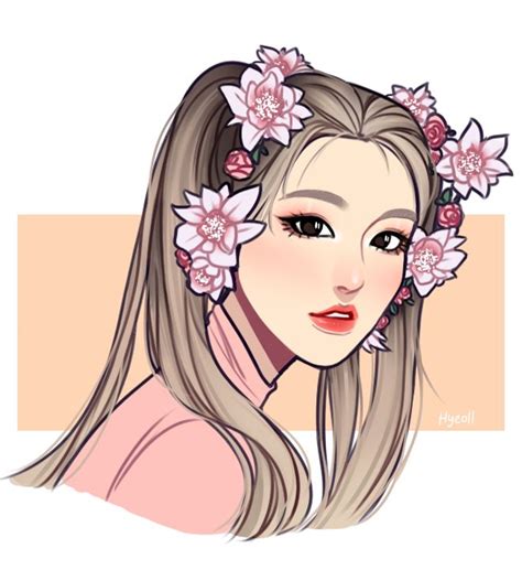 Yeji fanart by Hyeoii on DeviantArt | Fan art, Cute girl illustration, Kpop drawings