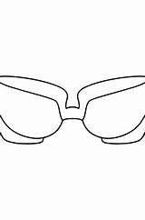 Brille Zum Ausmalenfür Kinder ♥ Kostenlos Drucken Und Online sketch template