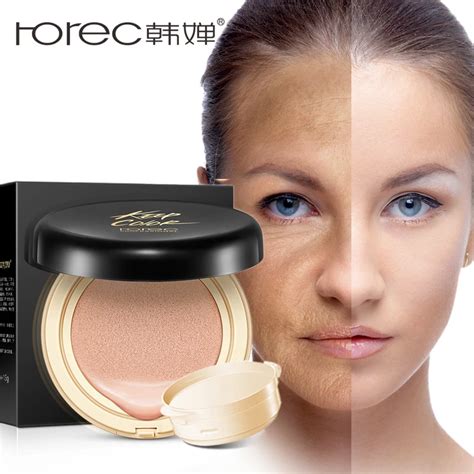 ROREC Air cushion BB Cream Isolation bb Nude Concealer Liquid Foundation Primer Cover Pores Face ...