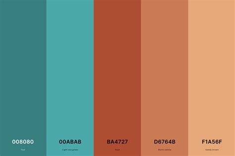 20+ Best Terracotta Color Palettes with Names and Hex Codes ...