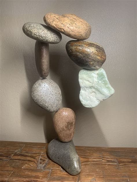 Floating Rock Sculpture - Etsy | Rock sculpture, Sculpture, Stone art