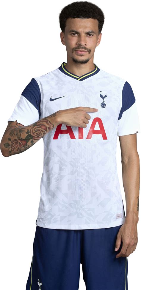 Dele Alli Tottenham Hotspur football render - FootyRenders