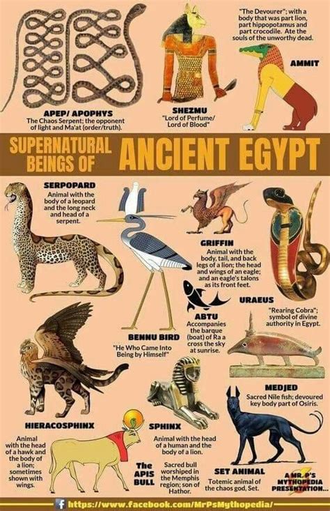 Dieux et créatures de la mythologie de l'ancienne Égypte | Ancient egypt gods, World mythology ...