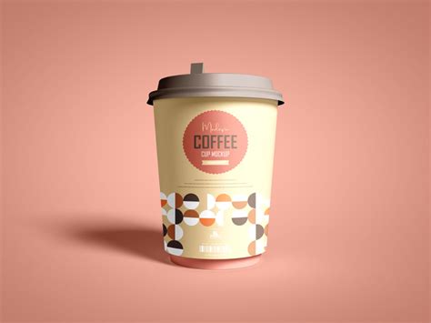 Free Front View Branding Coffee Cup Mockup Design - Mockup Planet Free Front, Coffee Cup Design ...