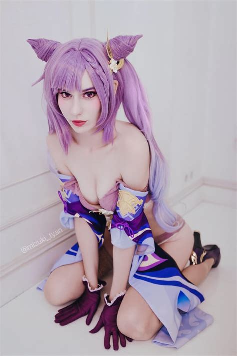 Keqing cosplay by (mizuki_tyan) : r/GenshinImpactHentai