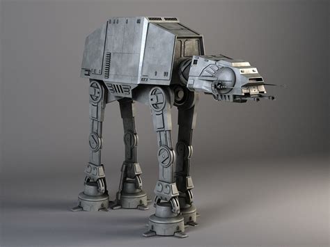 3D Star Wars AT-AT Walker rigged for Maya | CGTrader