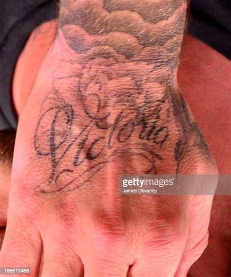 David Beckham Tattoos Photos and Premium High Res Pictures - Getty Images