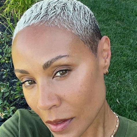 Jada Pinkett Smith shines in selfie showing hair regrowth amid alopecia journey - ABC News