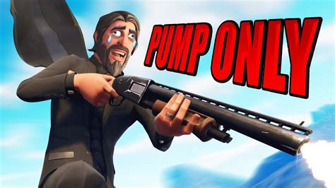 PUMP SHOTGUN ONLY CHALLENGE - YouTube