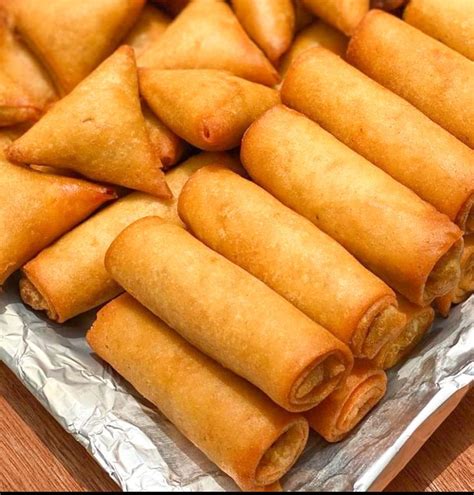 Samosa and Spring Roll Making | Samosa recipe, Homemade snacks, Fruit ...