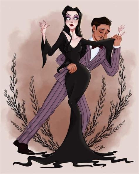 Morticia And Gomez Addams, Adams Family Morticia, Addams Familie ...