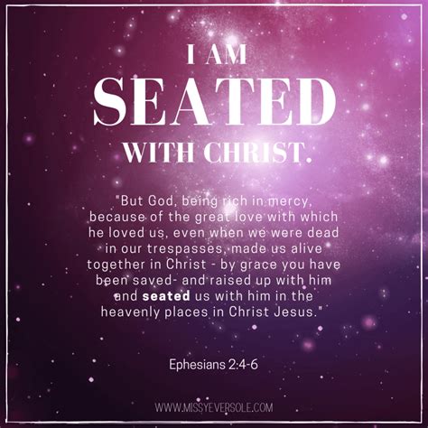 You are Seated with Christ! - Missy Eversole